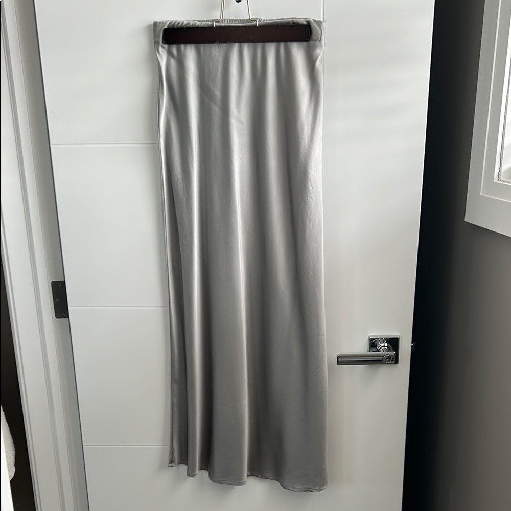 Elegant Silver Skirt